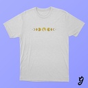 Camiseta Fases Lunares Con Gatito