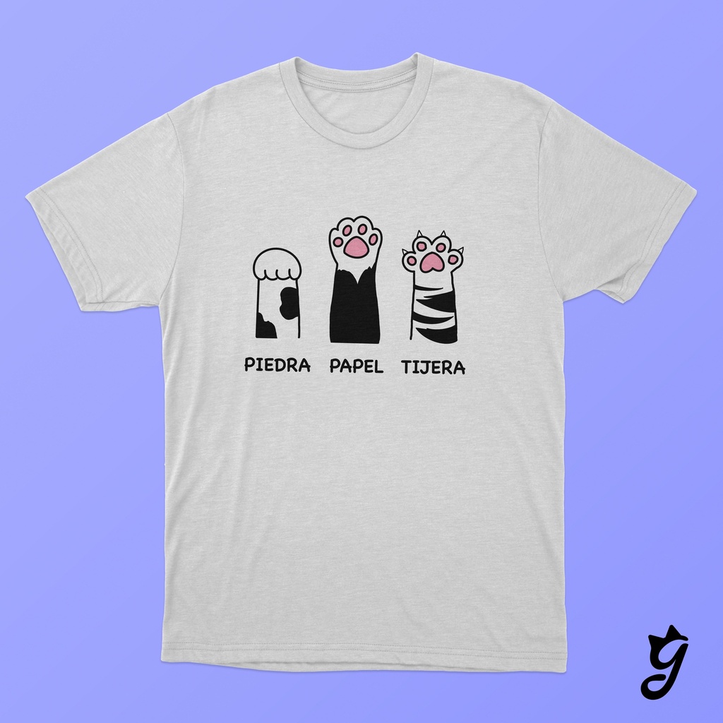 Camiseta Piedra Papel Tijera