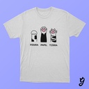 Camiseta Piedra Papel Tijera