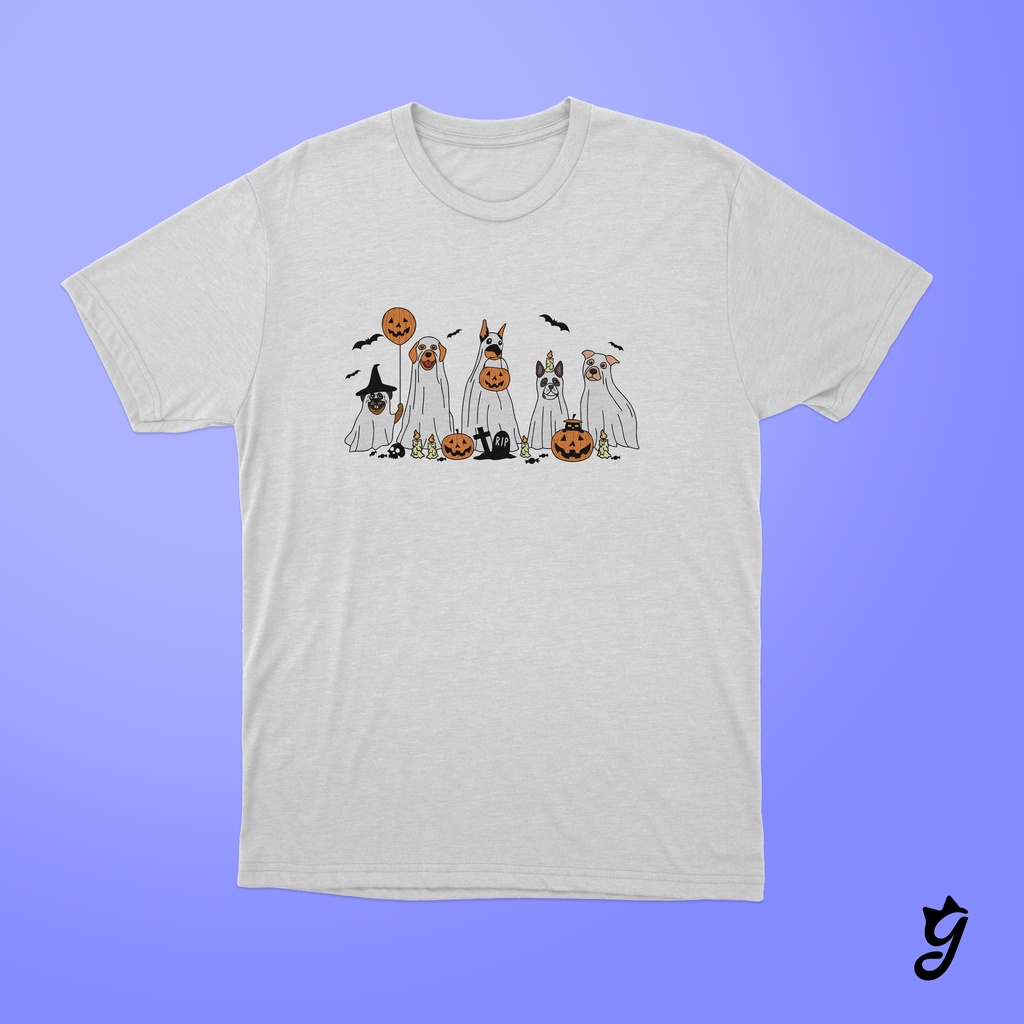Camiseta Perros Halloween