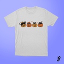 Camiseta Gatos con Calabazas