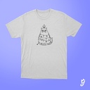 Camiseta Gato Grumpy navideño