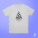 Camiseta Arbol Navideño de Patitas