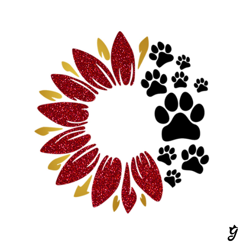 Camiseta Flor Con Patitas