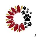 Camiseta Flor Con Patitas