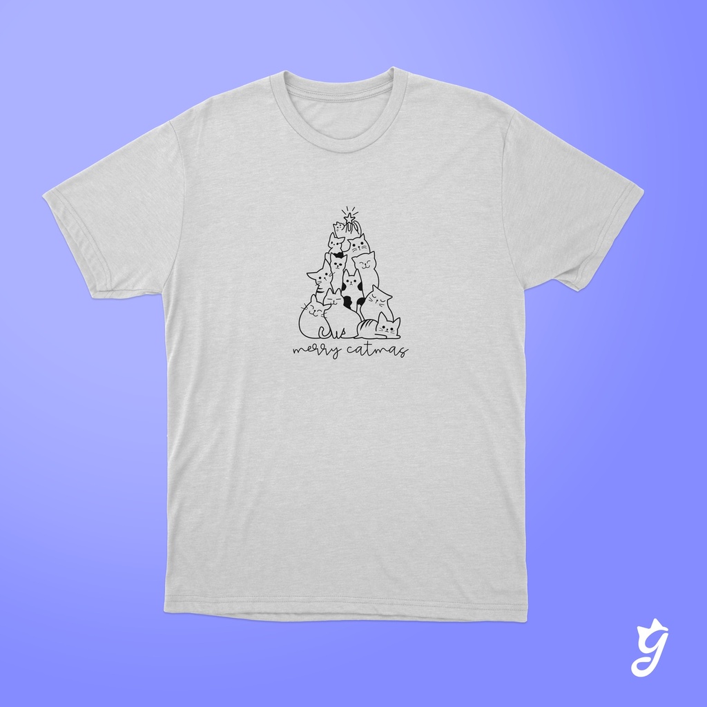 Camiseta Arbol Navideño de Gatos