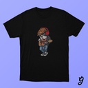 Camiseta Pug Guitarra