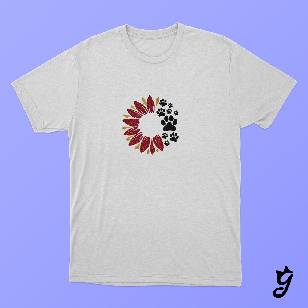 Camiseta Flor Con Patitas
