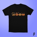 Camiseta Gatos con Calabazas