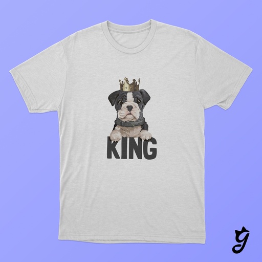 Camiseta Perro King