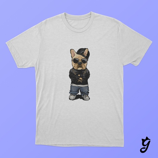 Camiseta Pug Lentes