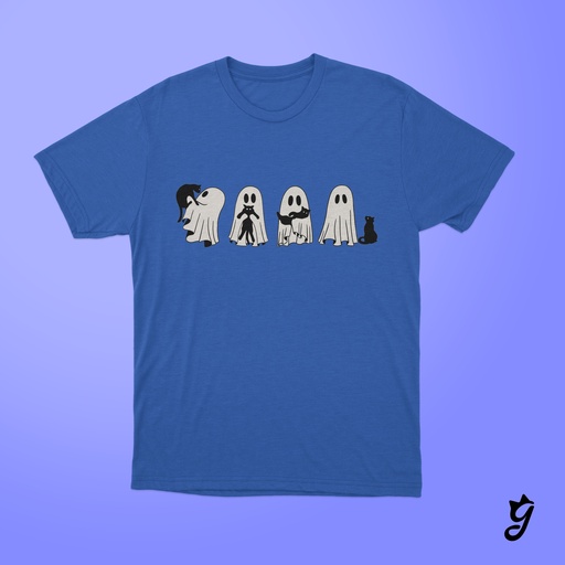 Camiseta Fantasmas con Gatos